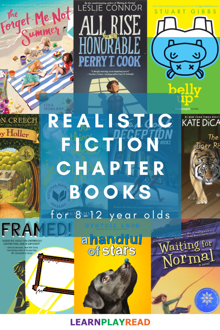 Realistic Fiction Chapter Books for Ages 8-12